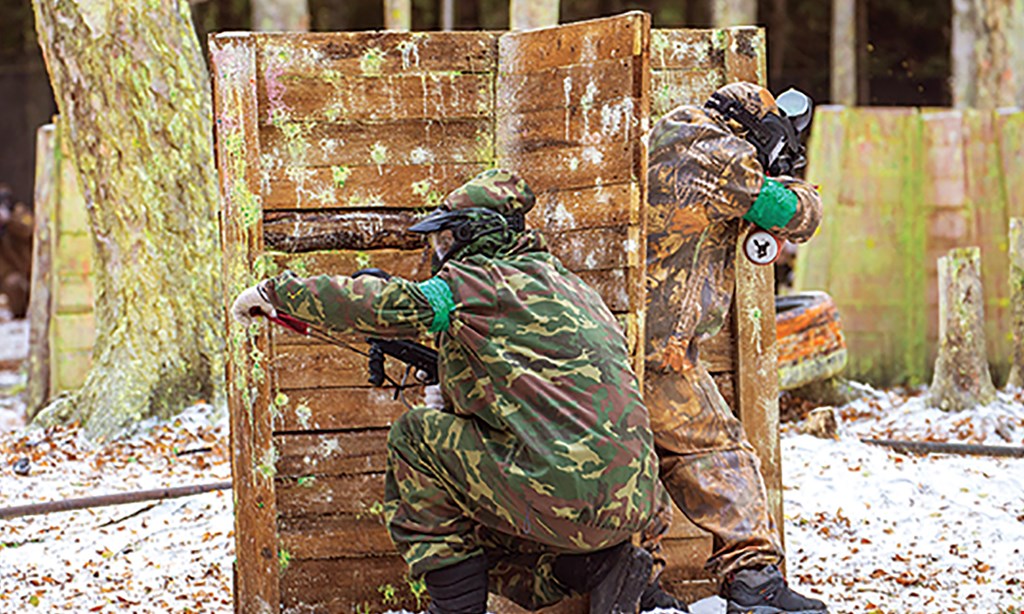 Product image for Adventure Paintball $30 For All Day Paintball For 1; Includes Admission, Rental, 500 Paint Balls, Pod Pack & Chest Protector (Reg. $68)