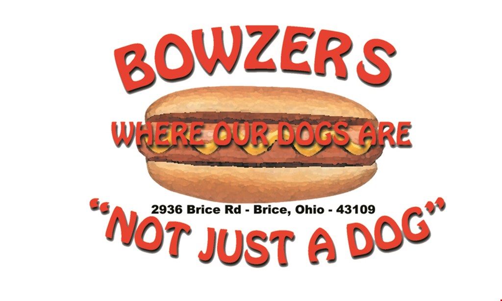 Product image for Bowzer's $10 For $20 Worth Of Casual Take-Out Dining