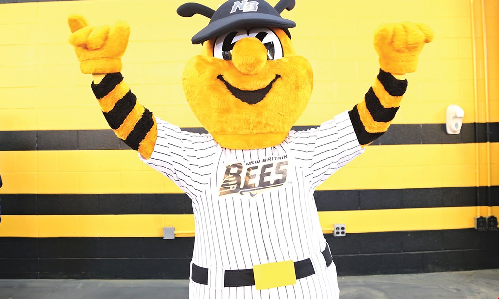 Product image for New Britain Bees $11 For 2 Field Box Tickets For 2021 Season (Reg. $22)