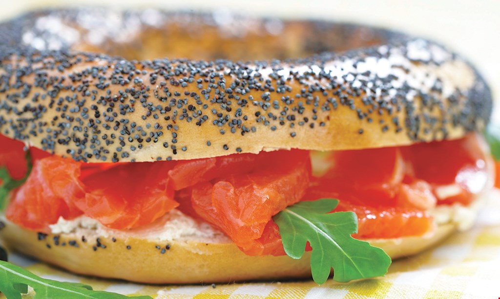 Product image for Bagel 1 $15 For $30 Worth Of Bagels, Sandwiches & More