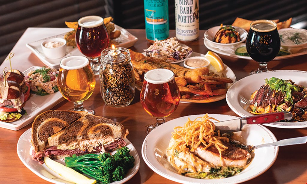 Product image for Kickstand Brewing Company $15 For $30 Worth Of Casual Dining & Beverages