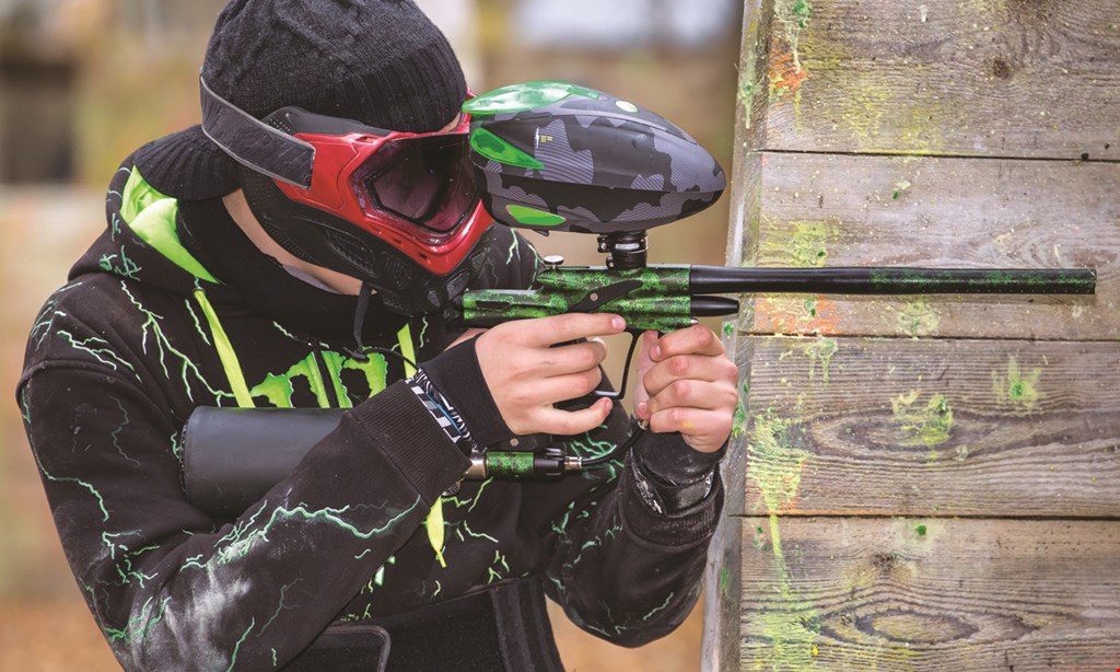 Product image for Gear-Up Paintball $19 For 3-hour Admission For 1 person Including Gun, Mask, Tank, Air & 200 Paintballs (Reg. $40)