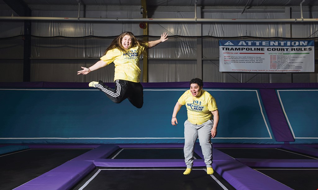 Product image for Extreme Air $22 For 90 Minutes Of Jumping For 2 (Reg. $44)