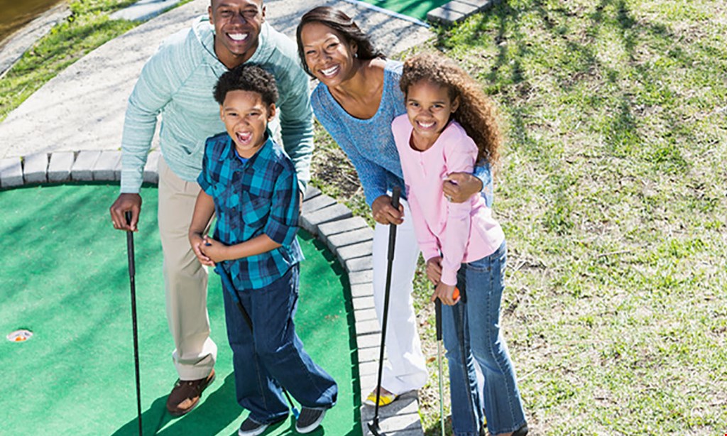 Product image for Clubhouse Fun Center $25 For A Fun Pack Including 2 Mini Golf Games, 2 Go-Kart Rides & 2 Bumper Car Rides (Reg. $50)