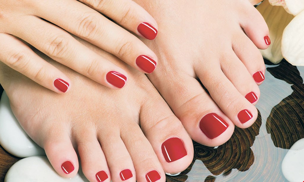 Product image for Oasis Studio of Hair Design $35 For A Basic Manicure & Deluxe Spa Pedicure (Reg. $70)