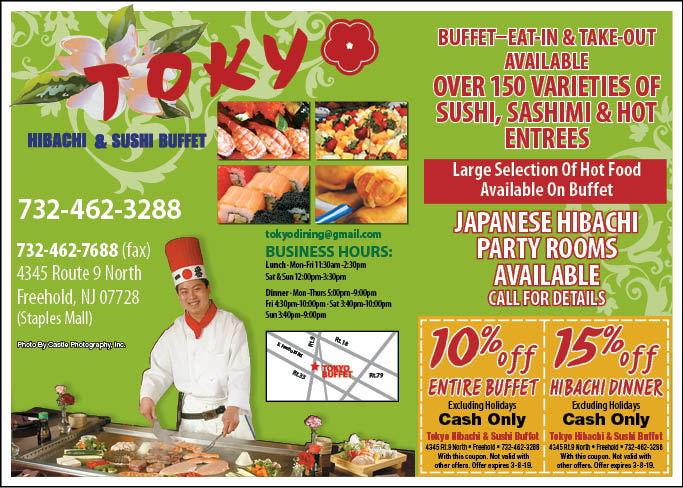 Been to Tokyo Hibachi Sushi Buffet? Share your experiences!