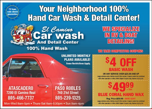 LocalFlavor.com - El Camino Car Wash and Detail Center Coupons