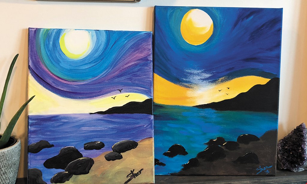 Product image for Social Craft $40 For Canvas Painting For 2 People (Reg. $80)