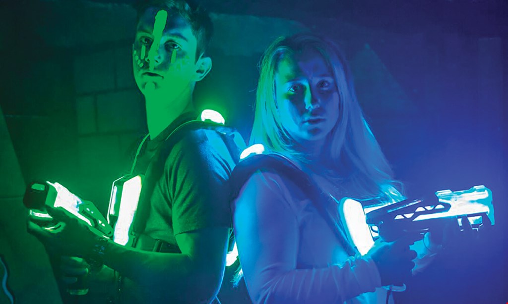 Product image for Fun Warehouse $16 For 2 Games Of Laser Tag For 2 People (Reg. $32)
