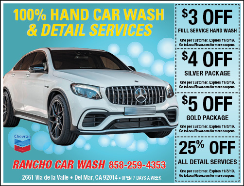 oakley's car wash coupon
