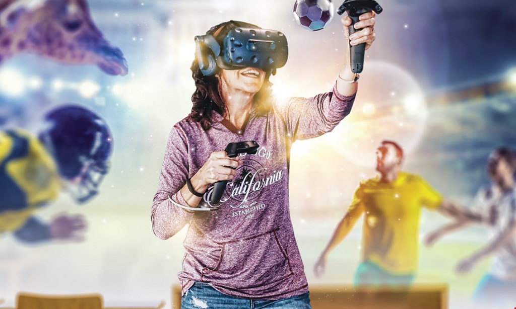 Product image for Switch VR $25 For 60 Minutes Of Virtual Reality Play For 2 People (Reg. $50)