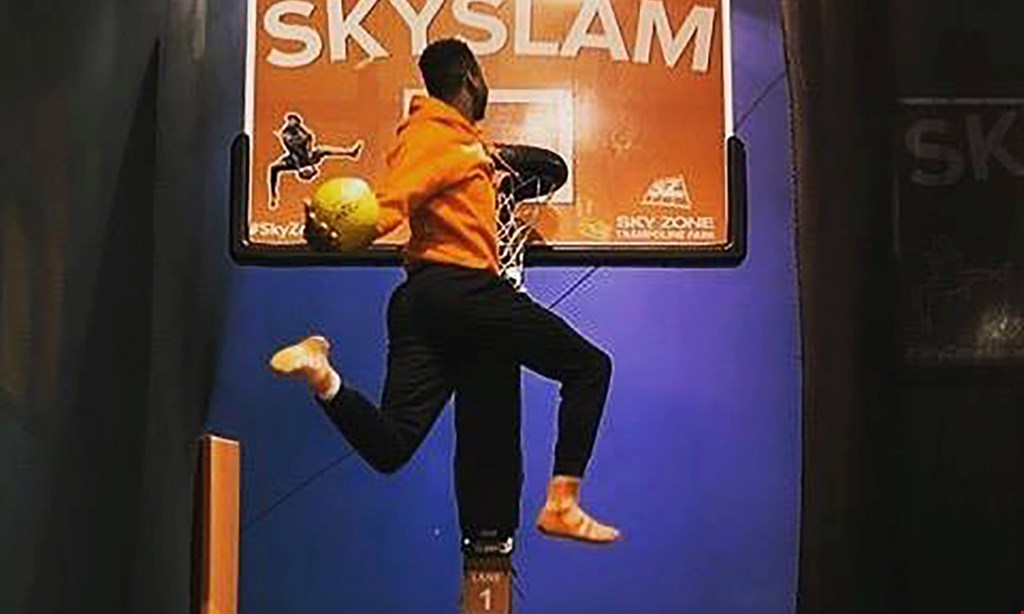 Product image for Sky Zone $23 For 2-Hour Jump Time For 2 People (Reg. $46)