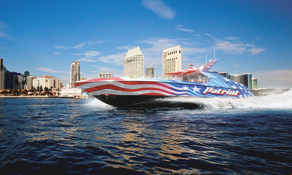 Product image for Flagship Cruises & Events $32 For A 30-Minute Patriot Jet Boat Ride For 2 People (Reg. $64)