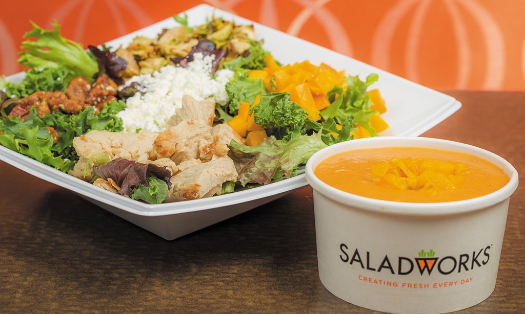Product image for Saladworks $10 For $20 Worth Of Casual Dining (Also Valid On Take-Out W/Min. $30 Purchase)