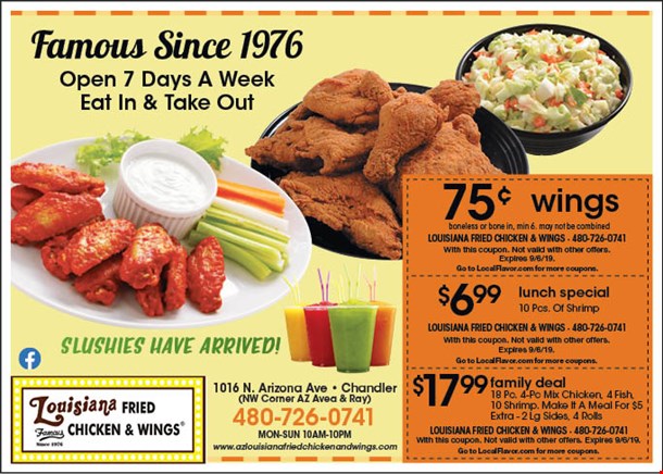www.bagssaleusa.com - Louisiana Famous Fried Chicken Coupons