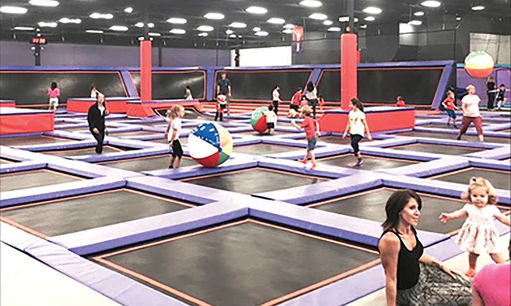 Product image for Altitude Trampoline Park $37.50 For 60 Minutes Of Jump Time For 4 People (Reg. $75)