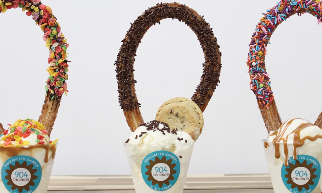 Product image for 904 Churros $10 for $20 Worth of Ice Cream & Handcrafted Churros