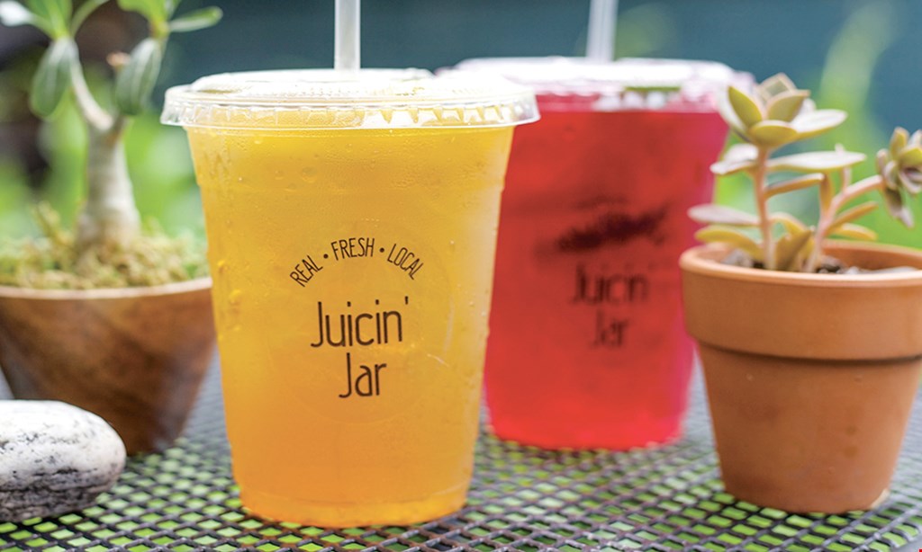 Product image for Juicin' Jar $10 For $20 Worth Of Casual Fare & More