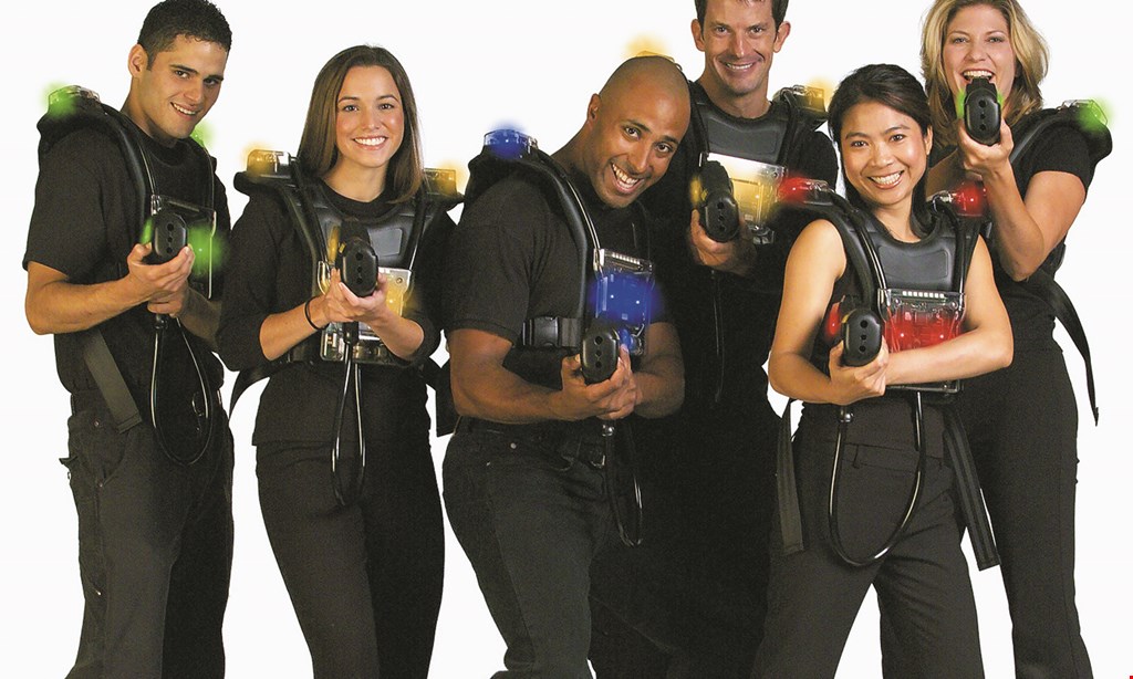 Product image for Luigi's Pizza and Fun Center $16 For A 30-Minute Laser Tag Game For 2 People (Reg. $32)
