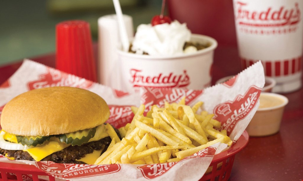 Product image for Freddy's Frozen Custard & Steakburger's Town Center $10 for $20 Worth of Food & Beverage
