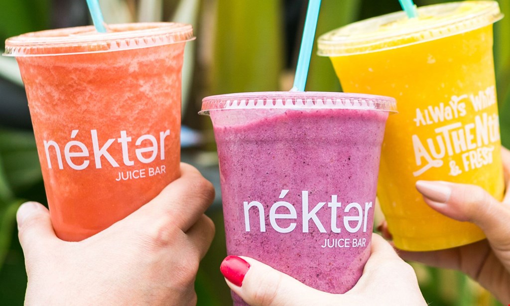 Product image for Nekter Juice Bar (Coconut Creek) $10 for $20 Worth of Healthy Food and Beverages