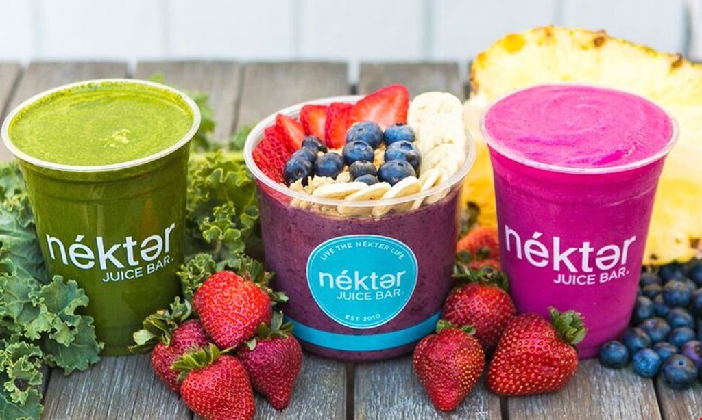 Product image for Nekter Juice Bar (Coconut Creek) $10 for $20 Worth of Healthy Food and Beverages