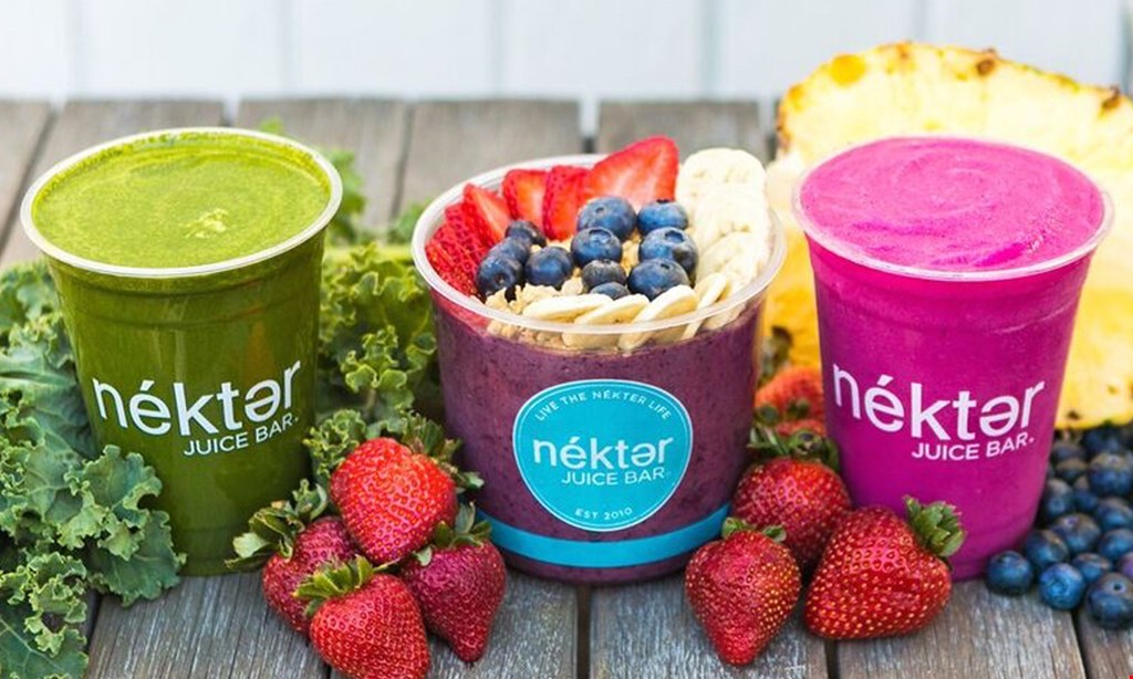Product image for Nekter Juice Bar (Kennedy Blvd / Tampa) $10 for $20 Worth of Healthy Food and Beverages