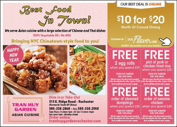 Localflavor Com Tran Huy Garden 10 For 20 Worth Of Casual