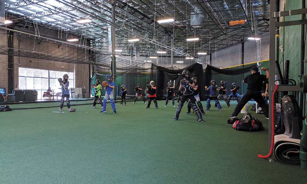 Product image for The Cages Training Facility $22.50 For 1-Hour In A Batting Cage With Pitching Machine (Reg. $45)