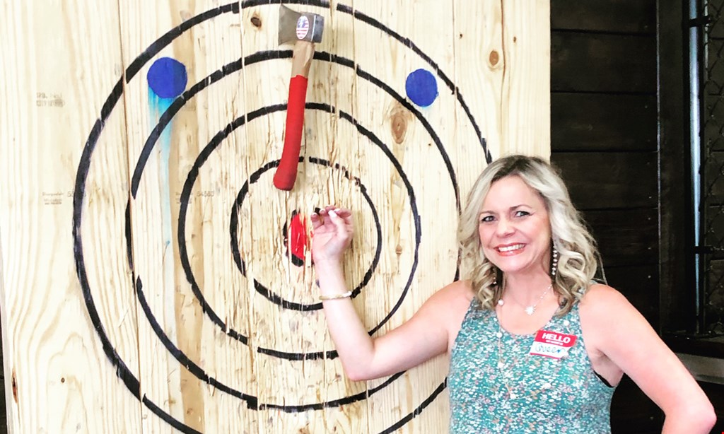 Product image for Smoky Mountain Axe House $20 for $40 Worth of an Amazing Axe Throwing Experience