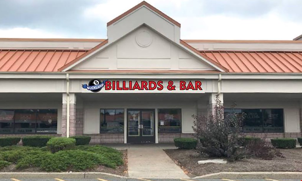 Product image for Buckland Billiards & Bar $10 For Unlimited Table Time For Groups Of 4 Or More (Reg. $20)