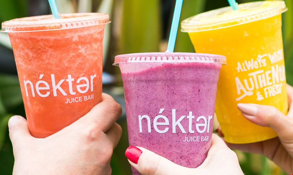 Product image for Nekter Juice Bar $10 for $20.00 Worth of Healthy Food and Beverages