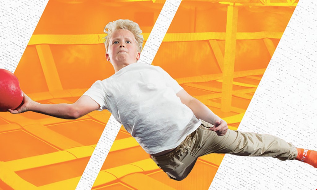 Product image for Sky Zone Indoor Trampoline Park $23 For 2 120-Minute Jump Passes (Reg. $46)