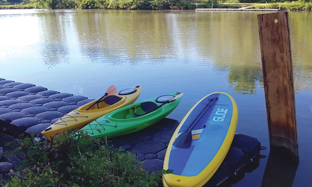Product image for Lock 32 Whitewater Park $30 For 2 Hours of Kayaking Or Stand-Up Paddle Boarding For 2 (Reg. $60)