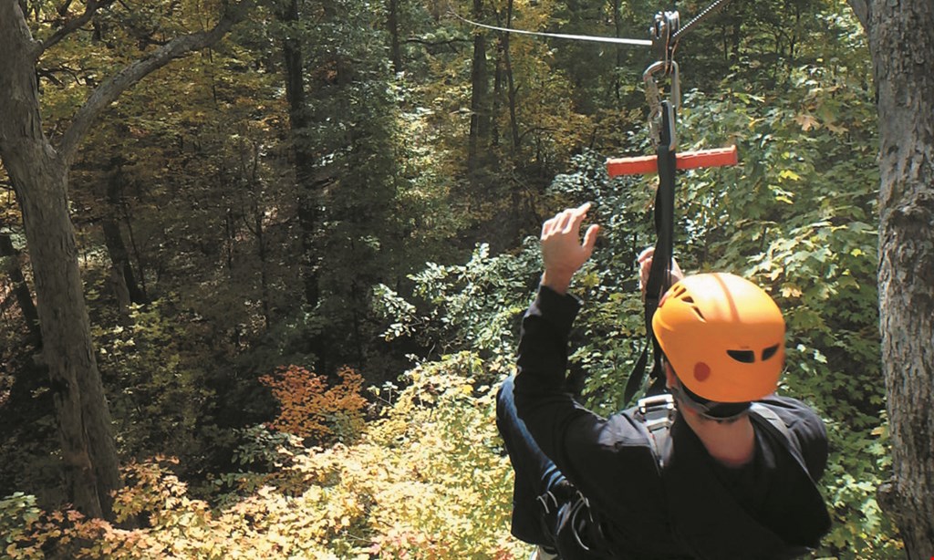 Product image for ZipZone Outdoor Adventures $23 For One Adventure Park Pass Or Zip Rush Tour (Reg. $46)