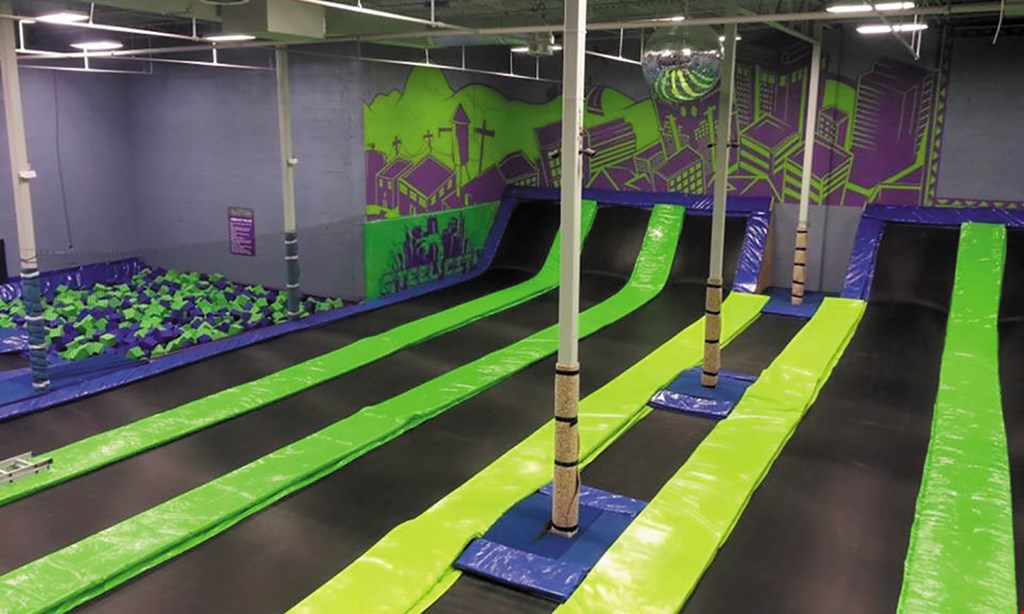 Product image for Steel City Jump $12 For A 60-Minute Jump Session For 2 (Reg. $24)
