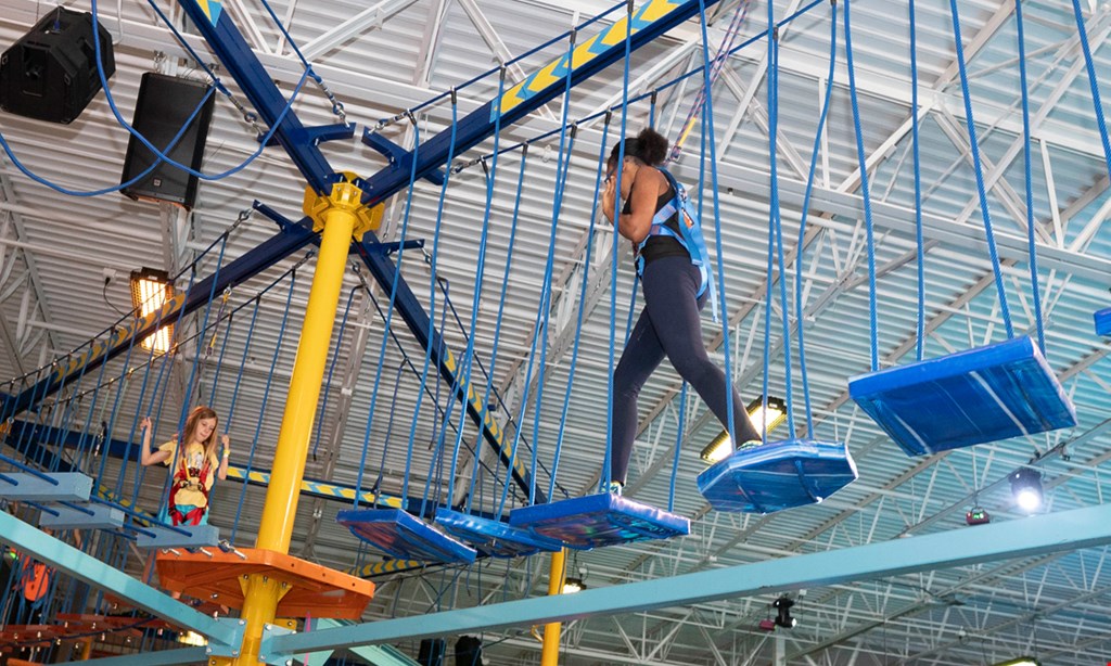 Product image for Urban Air Adventure Park $215 for One Platinum Birthday Package - up to 10 people (Reg. $430) Valid Monday-Friday