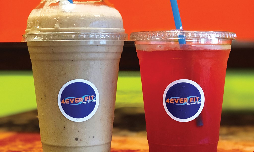 Product image for 4Ever Fit Nutrition $10 For $20 Worth Of Smoothies & More