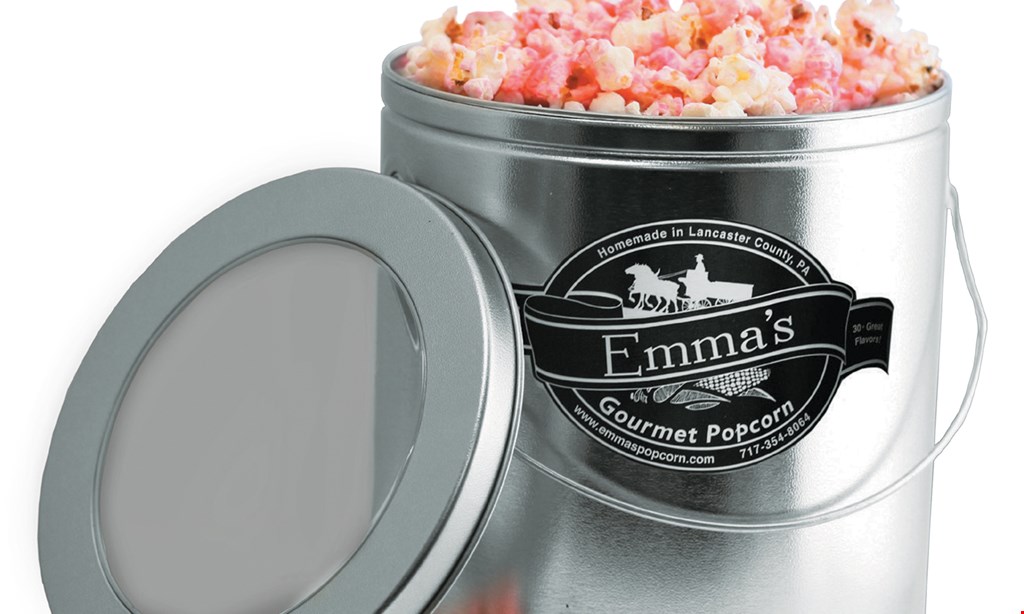 Product image for Emma's Gourmet Popcorn $10 For $20 Worth Of Gourmet Popcorn & More