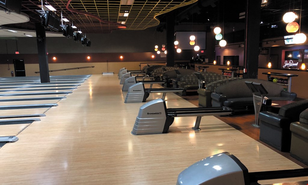 Product image for Strike Ten Lanes & Lounge $27 For 2 Games Of Bowling For 4 People Including Shoes (Reg. $54)