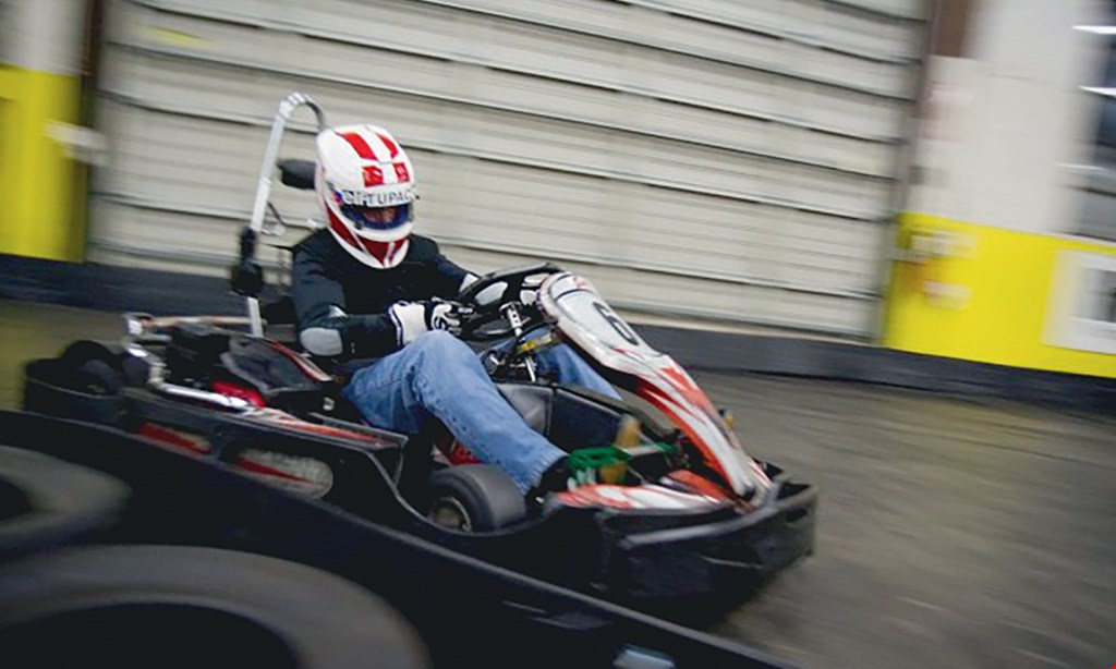 Product image for Sykart Indoor Racing Center $18 For 2 Races For 1 Person (Reg. $36)