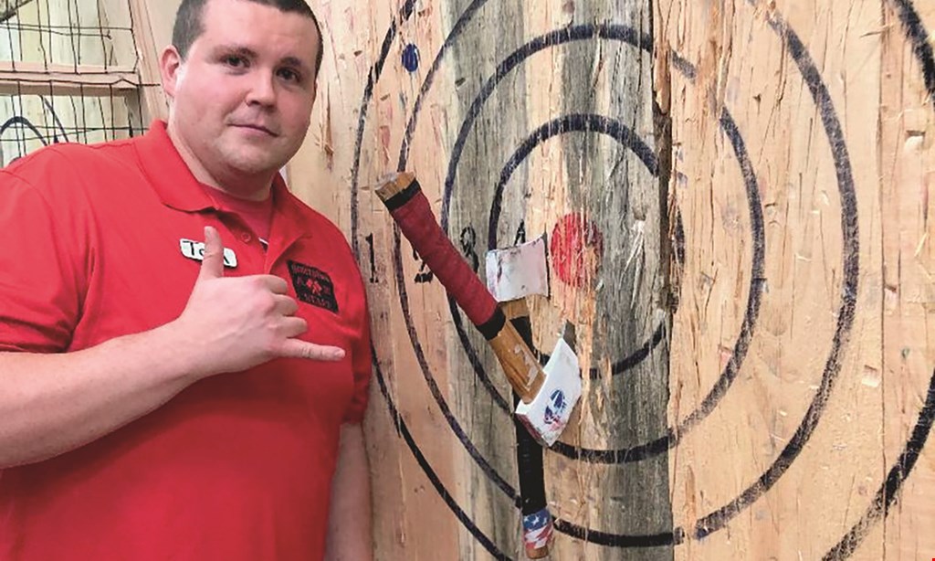Product image for Generation Axe Throwing $25 For 1 Hour Of Axe Throwing For 2 People (Reg. $50)