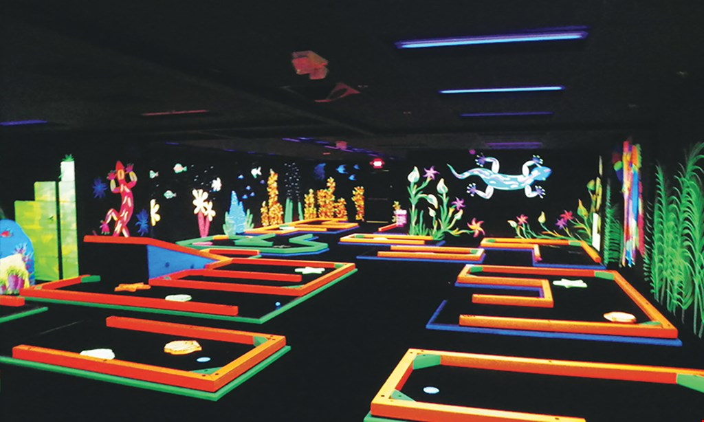 Product image for Adventure Alley $20 For $40 Toward Your Choice of Bowling, Glow Golf, Laser Tag or Go-Karts