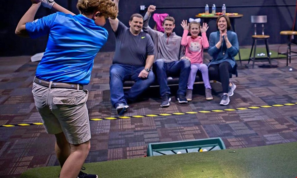 Product image for Off The Tee Llc $20 For One Hour Bay Rental Indoor Golf Simulator (Reg.$40)