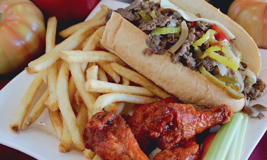 Product image for Philly Steak & Wings $10 For $20 Worth Of Casual Dining