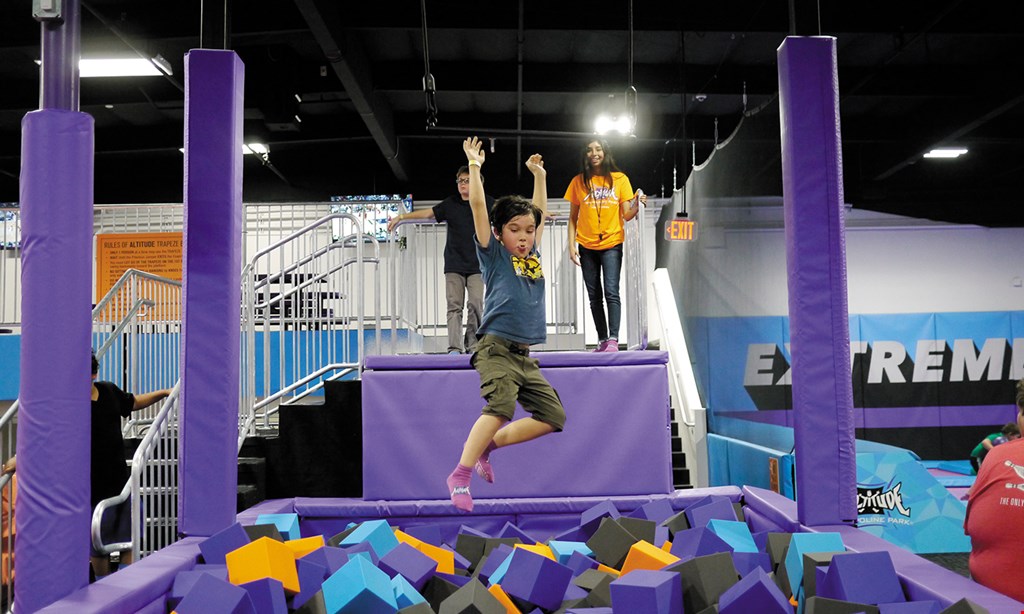 Product image for Altitude Trampoline Park $13.95 For 1 Hour Of Jump Time For 2 People (Reg. $27.90)