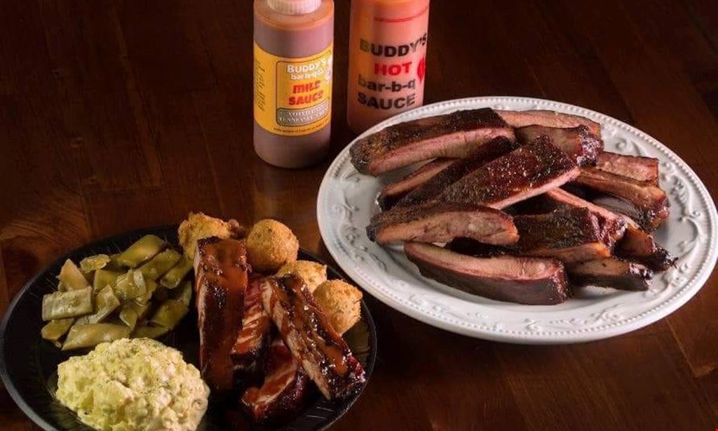 Product image for Buddy's Bar-B-Q Cleveland $10 for $20 Worth of Bar-B-Q and More