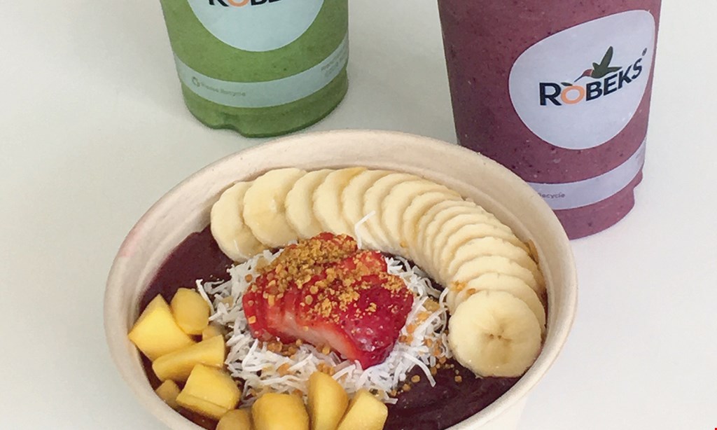 Product image for Robeks Fresh Juices & Smoothies $10 For $20 Worth Of Smoothies & More