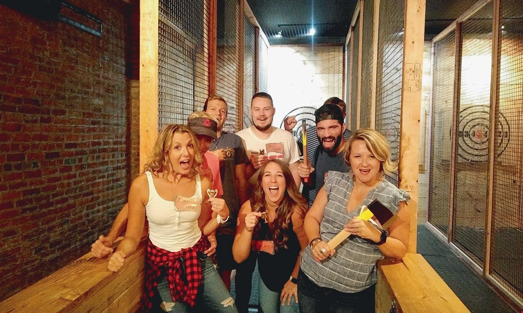 Product image for Columbus Axe Throwing $32 For 90 Minutes Of Axe Throwing For 2 People (Reg. $64)