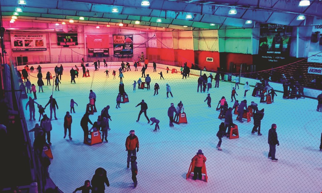 Product image for Bill Gray's Regional Iceplex $24 For 4 Public Skating Admissions & 4 Skate Rentals (Reg. $48)